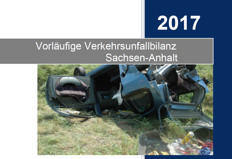 vorläufige Verkehrsunfallstatistik 2017