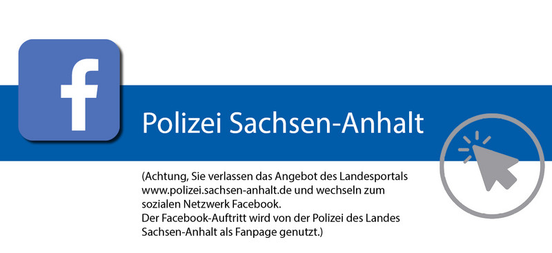 Polizei Sachsen-Anhalt bei Facebook